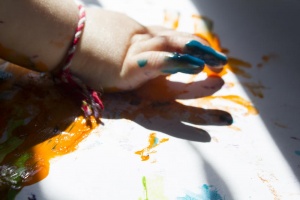 preschool near me finger painting